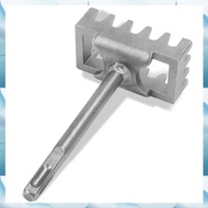 [W F S B] Electric Hammer Portable Slot Puncher Manganese Steel Rectangular Slot Cutter Square Head 