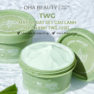 [Genuine Product] TWG Green Tea Clay Mud Mask 100g Reduce Acne, Brighten Skin, Clean Pores FM-0601