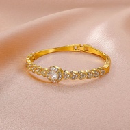 Metal Diamond Bracelet Simple Retro Full Diamond Love Bracelet Fashion Bracelet Women