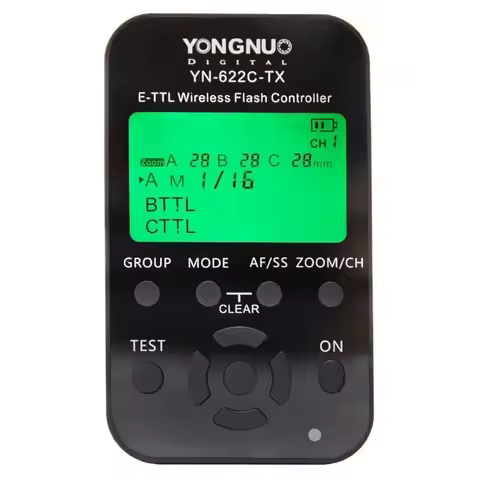 YONGNUO YN-622C-TX E-TTL 622C Wireless Flash Controller Trigger for Canon Speedlite Flash Light