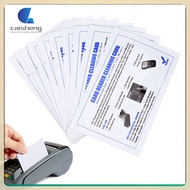 Cleanser Credit Card Machine Cleaning Cards 10 Pcs  caisheng