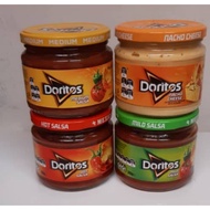 DORITOS Nacho Cheese/Hot/Mild/Medium Salsa Dip 300g