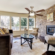 Decorative Ceiling Fan Mt Edma 52IN CAMERON Ceiling Fan with Remote Control