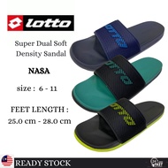 LOTTO NASA SLIP ON SOFT SANDAL | KASUT SELIPAR LELAKI SOFT LOTTO [ READY STOCK + FAST DELIVERY ]