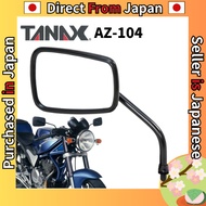 Tanax Bike Mirror Napoleon AZ Mirror Black Left and Right (10mm / 8mm) Positive Thread [Direct From 