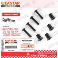 น็อตสกรูยึด Visor กันลม 8 ตัว สำหรับ Sniper 135 V4 V5 V6 V7 Y125Z AEROX RS