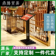 Outdoor Display Stand Car Advertising Parameter Sign Guide Sign Display Stand Vertical Promotional S