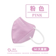 【興安】兒童3D立體醫用口罩/ 粉色大童 50入/1盒