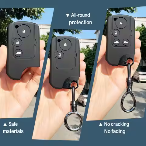 Soft Key Case Protect For Honda Freed Spike Stepwgn Spada Fit Shuttle Elysion Fit Ge6 Accessories Ke