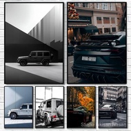 1PC Luxe GClass Super Auto Poster Poster Papier Print Thuis Woonkamer Slaapkamer Entree Bar Cafe Art