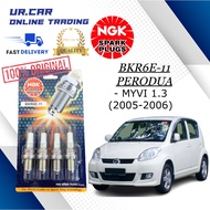 PERODUA MYVI 1.3 (2005-2006) BKR6E-11 NGK SPARK PLUG 100% ORIGINAL