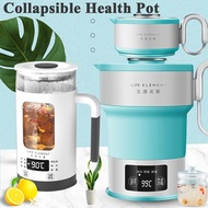 LIFE ELEMENT Folding Kettle Compressed Electric Kettle Travel Portable Kettle Mini Insulation Kettle