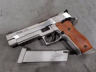 二手寄賣 9成新 絕版 銀色 授權刻字 KWC P226 X-FIVE CO2槍 全金屬 滑套可動 可後定 1槍1匣