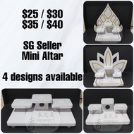 [Thai Amulet Mini Altar Table] *MANY DESIGNS* 泰国佛牌供奉神台 Mini Altar Home / Office / Car Display Set