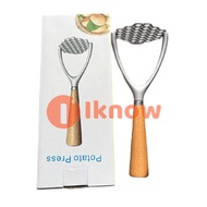 I know Aluminum alloy oak press potato press potato press kitchen tool mashed potatoes Mud compactor