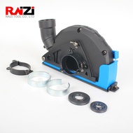 Raizi Cutting Dust Shroud For Angle Grinder 4.5 5 Inch Diamond Saw Blade Dust Collector Attachment