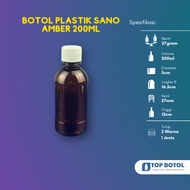 (18PCS PACKAGE) 200ML HONEY BOTTLE 200ML SANO PLASTIC BOTTLE 200ML HONEY BOTTLE 200ML JUICE PACKAGIN