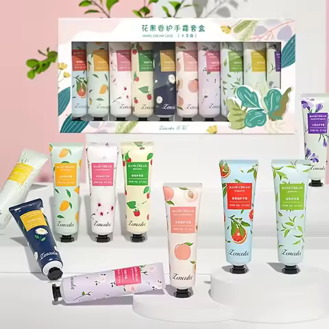 10pcs hand cream box, scented hand cream, suitable for chapped, travel hand cream mini moisturizing 