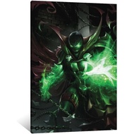 XDE Spawn Comic Poster Decorative Painting Canvas Wall Art Living Room Posters Bedroom Painting 24x3