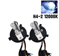 AUTO K ONE หลอดไฟหน้ารถยนต์ XENON HID 35W เฉพาะหลอด 1คู่ ขั้วH4 มีค่าสี 4300K  6000K 8000K 10000K 12