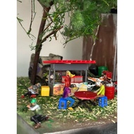 Diorama kedai air balang combo set 1/64 Diorama 1/64