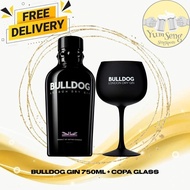 Bulldog London Dry Gin 750ml + FREE 1 Copa Glass