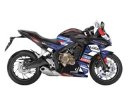 Hugsticker สติ๊กเกอร์ติดรถ สติ๊กเกอร์ CBR650F ลาย Racing II (ชุดเต็ม)