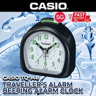 [SG] CASIO Original TQ-148 Table Traveller Beeping Alarm Clock (FREE BATTERY)