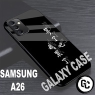 Glossy Softcase SAMSUNG A26/GC27/Calligraphy Motif/case SAMSUNG A26/Casing/caseGlossy