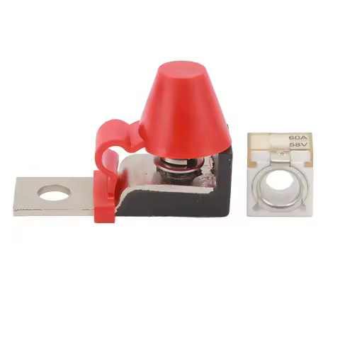 58V Terminal Fuse Block Kit with M8 Single Stud for Multiple Batteries Ignition Boat Truck RV Cars 6