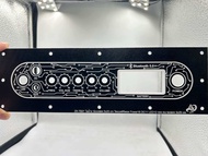 เพลทลำโพงบลูทูธZK-TB21ไม่ย้าย งานไฟหนา3มิล ช่องเพลท5x25cm วัดแบตดิจิตอล มีสวิตซ์VIP 16มิลและสวิตซ์โย