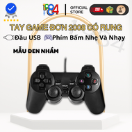 Tay Cầm Chơi Game Đơn Có Rung Cổng USB - Gamepad Cho PC Laptop Chơi FO4