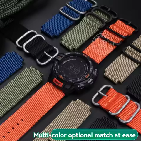 Nylon Watchband For casio g-shock DW-5600 GW-B5600 GM-5600 GM110 GA110 GM2100 GA900 AE1200 Sport Bre