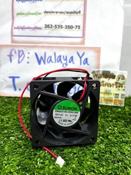 พัดลมระบายอากาศ พัดลมขยาย 12v. 0.77w ยี่ห้อ SUNON ขนาด 2.5นิ้ว หนา1นิ้ว พัดลมระบายความร้อน พัดลม DC