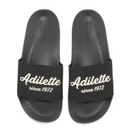 adidas Adilette Shower Black Beige Sandals Slippers Retro Cursive Men Women Shoes [ACS] GW8747
