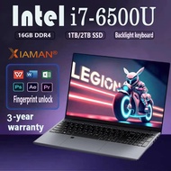 15.6" Portable  Backlight Keyboard Laptop Intel Core i7 6500U Computer PC Gamer Fingerprint Unlock N