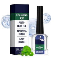 Natural Nail Repair Solution, Hyaluronic acid Anti-fracture natural luster Easy to apply nail harden