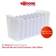 🇰🇷 SILICOOK MIX SET FOOD TIDY 300ML [8XFLAT300ML+1XTRAY SMALL]- Pictura Store