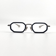 【二手】CHROME HEARTS STYLIDA 金屬框十字鏡腳眼鏡，黑色 x 銀色