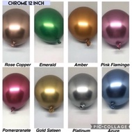 Super Metallic Chrome Balloon 12" / German Thick Chrome Balloon 12inch