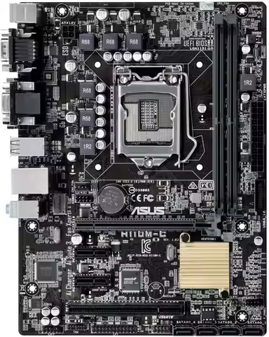 ASUS H110M-C Motherboard DDR4 LGA 1151 intel H110 DDR4 32GB support Core i3-6100 i5-6400 i7-6700 i3-