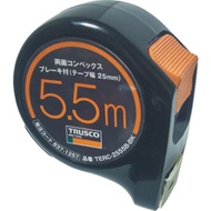 ตลับเมตร 19mm 5.5m with Brake Double Side Scale ทรัสโก้
