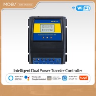 Automatic ATS Dual Power Transfer Switch Solar Charge Controller for Solar wind System DC 12V 24V 48