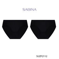(Bộ 2 cái) Quần Lót Lưng Vừa Cạp Vừa Màu Trơn Panty Zone By Sabina SUZP2112