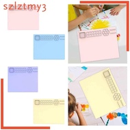 [szlztmy3] Silicone Craft Mat for Kids Silicone Sheet Resin Storage Lightweight Soft Silicone Art Mat for DIY Epoxy Making Tool
