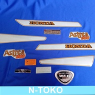 Stiker striping body honda astrea 800 Aksesoris Sparepart Motor Classic
