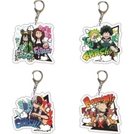 My Hero Academia Deku Shoto Bakugo Anime Acrylic Keychain Mha Keychain
