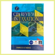 ☋ ﹍ ✈ CPA Reviewer in Taxation - 2024 Edition By Enrico Tabag