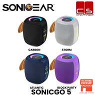 SONICGEAR Sonicgo 5 Portable Speaker (CARBON/STORM/ALANTIC/BLOCK PARTY)