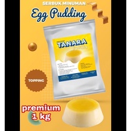 Egg Pudding Powder 1kg Tanara Pudding Drink Topping Powder